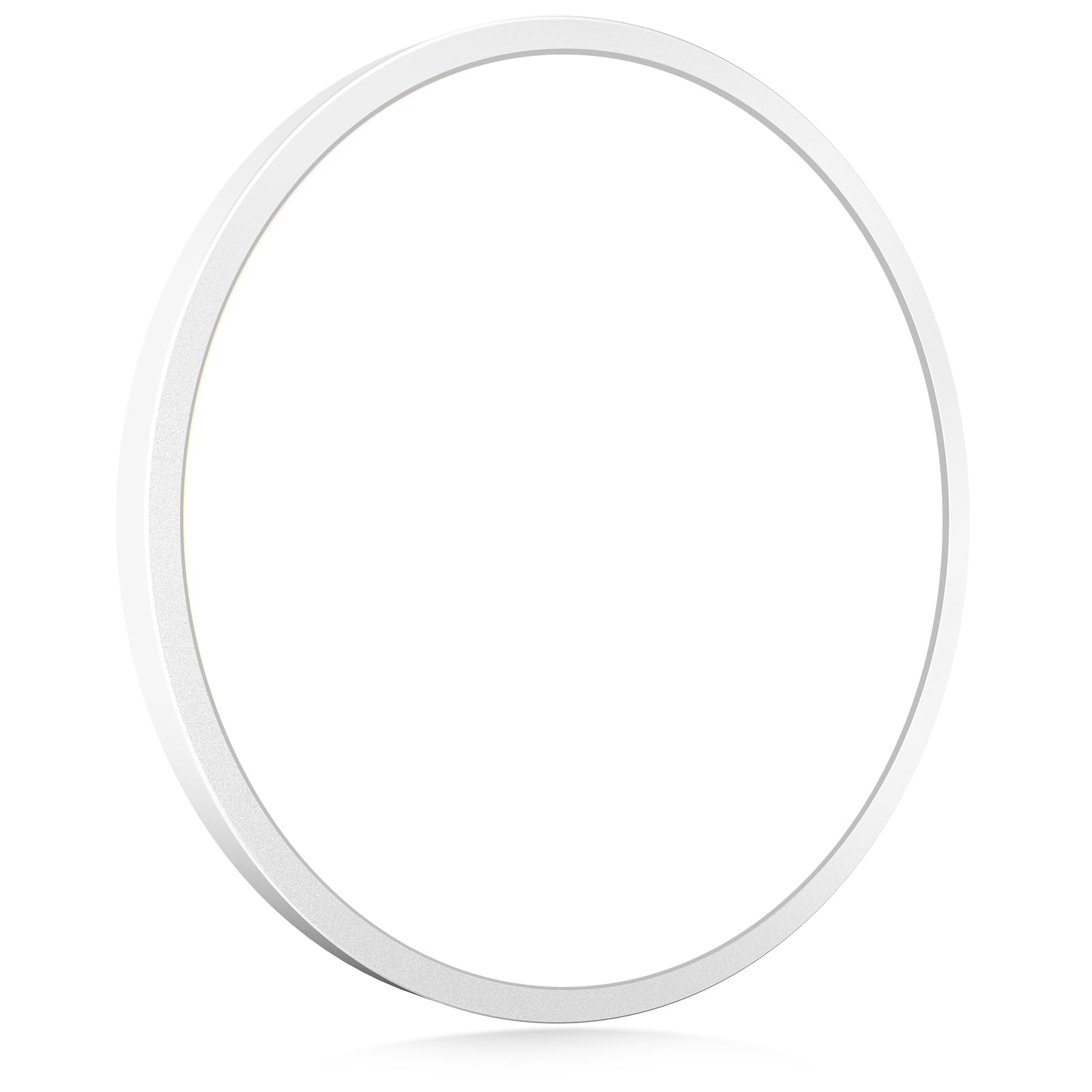 hepside 2Pack LED Flush Mount Ceiling Light Fixture, 12Inch 24W, Dimmable&3000K/3500K/4000K/5000K/6500K Adjustable Low Profile Ceiling Lights, White Round Flat Ceiling Light for Closet,Kitchen,Hallway