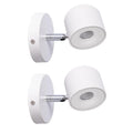 Aisilan Modern Adjustable Wall Sconce Bedside Wall Light Fixture Black LED Reading Light Ceiling Spot Light Warm White CRI 97