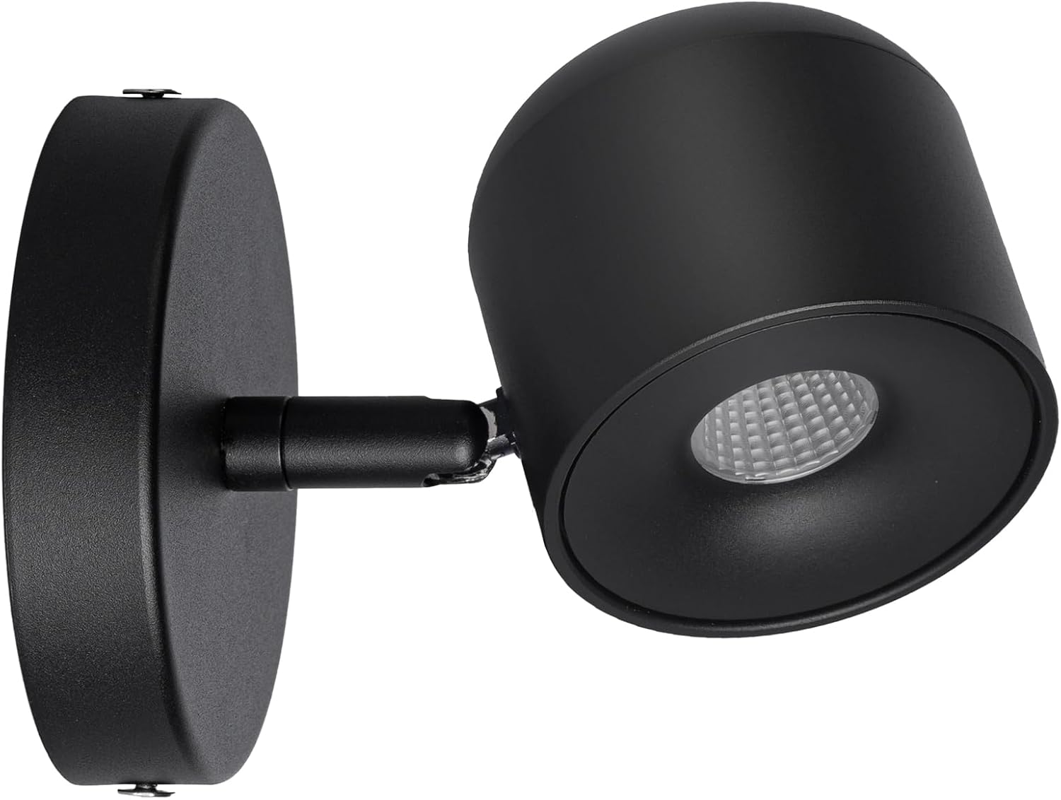 Aisilan Modern Adjustable Wall Sconce Bedside Wall Light Fixture Black LED Reading Light Ceiling Spot Light Warm White CRI 97