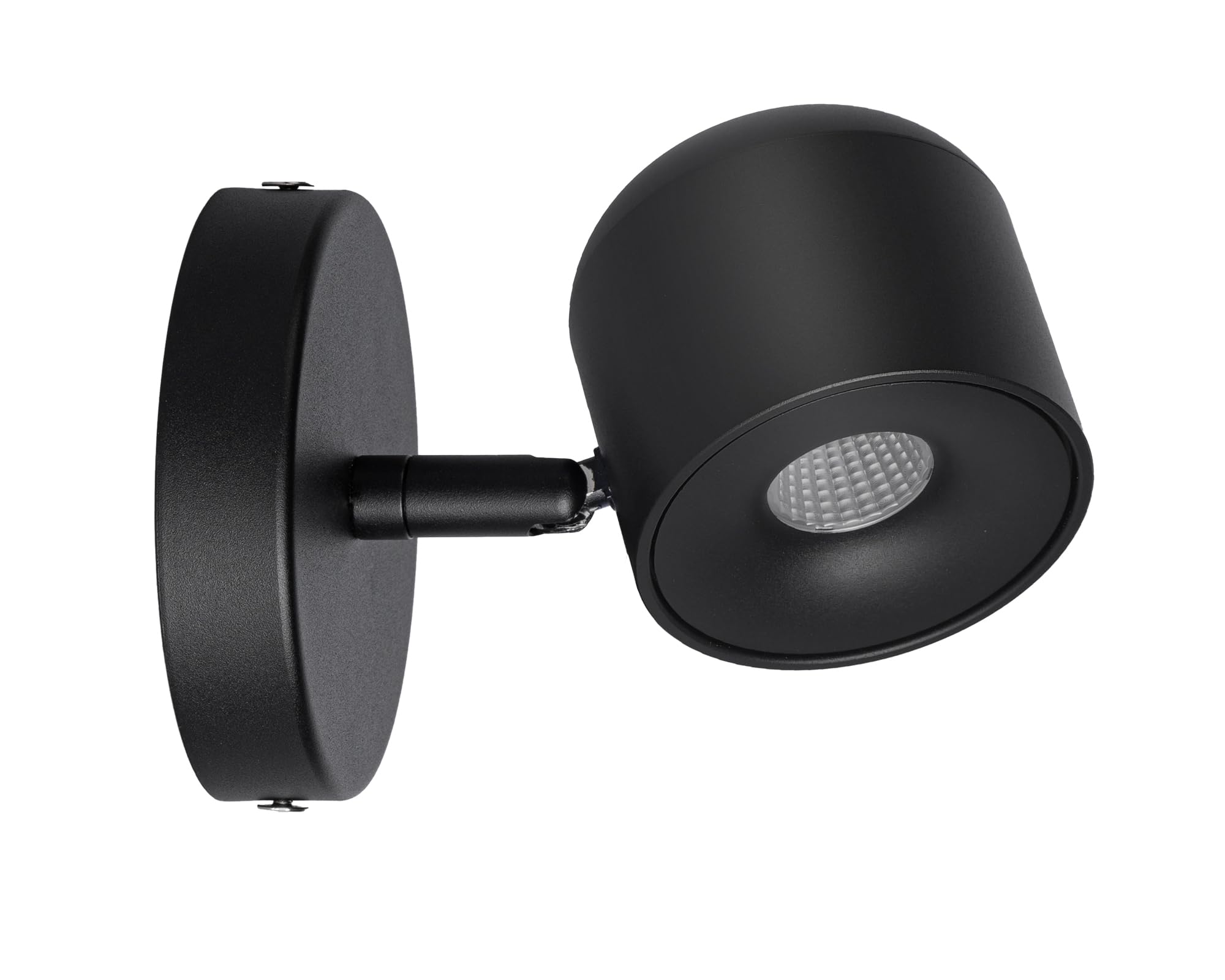 Aisilan Modern Adjustable Wall Sconce Bedside Wall Light Fixture Black LED Reading Light Ceiling Spot Light Warm White CRI 97