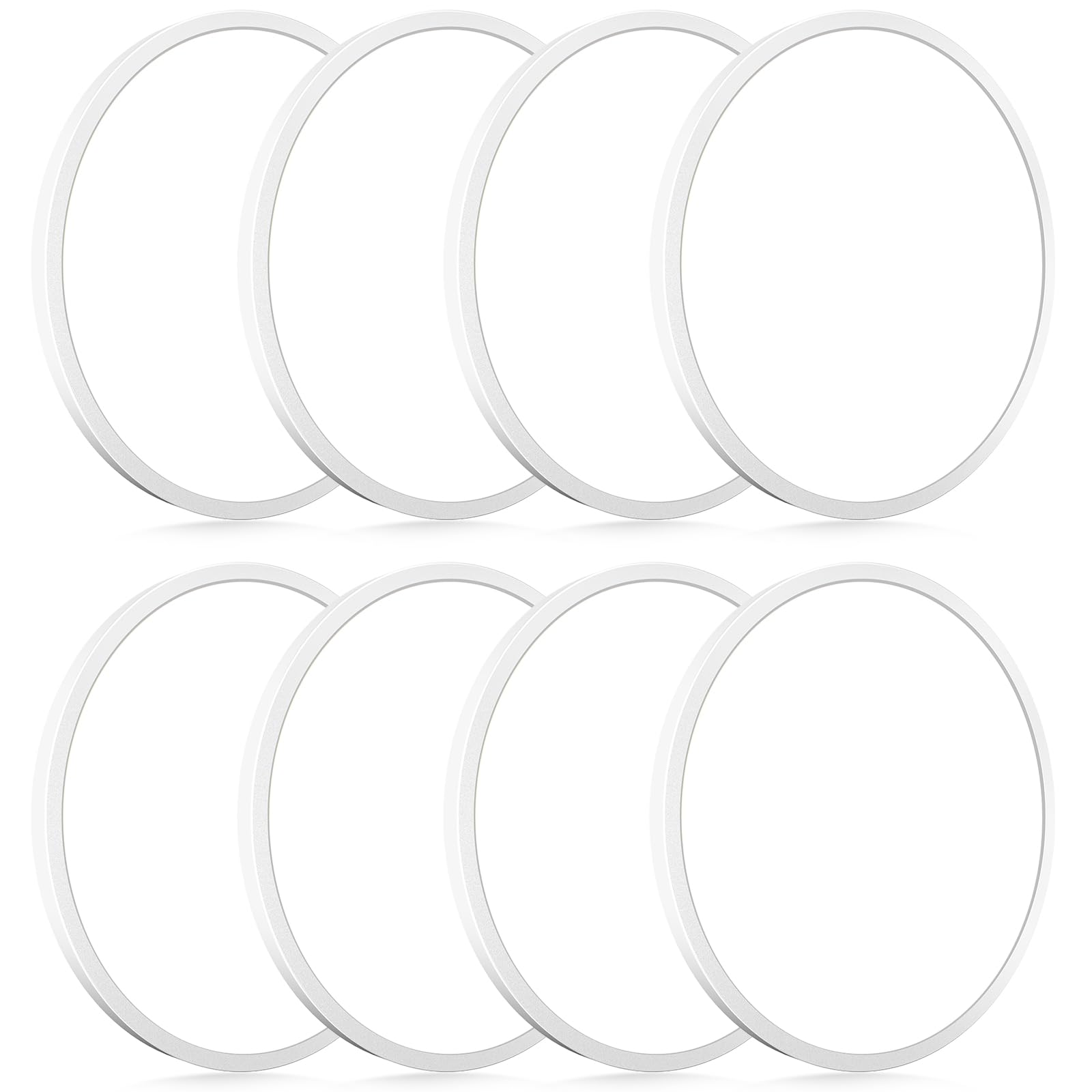 hepside 2Pack LED Flush Mount Ceiling Light Fixture, 12Inch 24W, Dimmable&3000K/3500K/4000K/5000K/6500K Adjustable Low Profile Ceiling Lights, White Round Flat Ceiling Light for Closet,Kitchen,Hallway