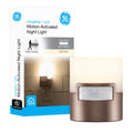GE LED Motion Sensor Night Light, Plug into wall, 40 Lumens, Soft White, UL-Certified, Energy Efficient, Ideal Nightlight for Bedroom, Bathroom, Kitchen, Hallway, 46632, White, 2 Pack